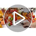 Mini Artificial Pumpkins with Bendable Stems - Fall Decor Set of 20