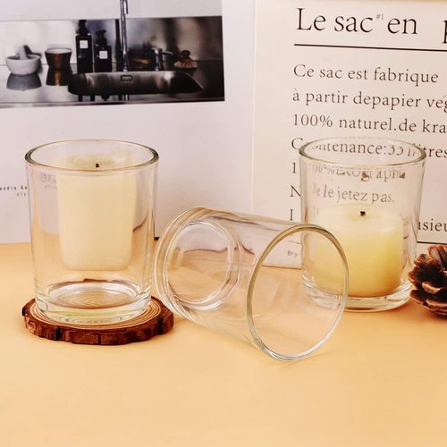 Clear Mercury Glass Tea Light Holders by [Brand Name] - Elegant Votive Candle Holders for Weddings & Home Decor | Set of 36