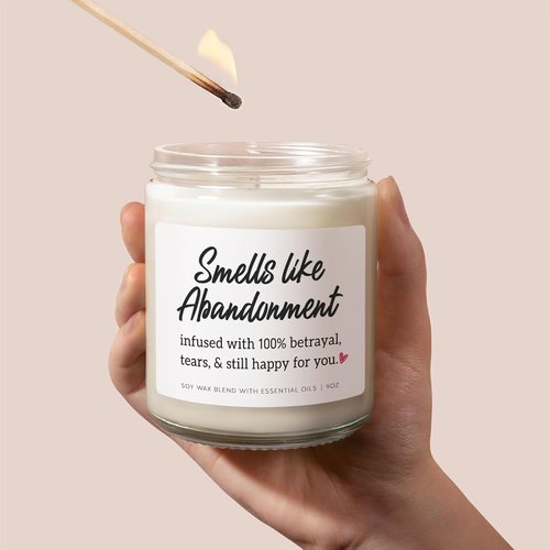 Farewell Gifts for Coworkers, Retirement Gifts - 9oz Lavender Scented Soy Wax Candle - Coworker Leaving, Goodbye, Going Away Candle Decoration for Women, Friend, Men, Work Bestie, Moving Away