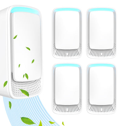 Plug In Air Purifier - Ionizer Air Purifier, Negative Ion Technology for Home Quiet Operation Negative Ion Air Purifier for Bedroom, Office,Pet Room,Bathroom White (4)