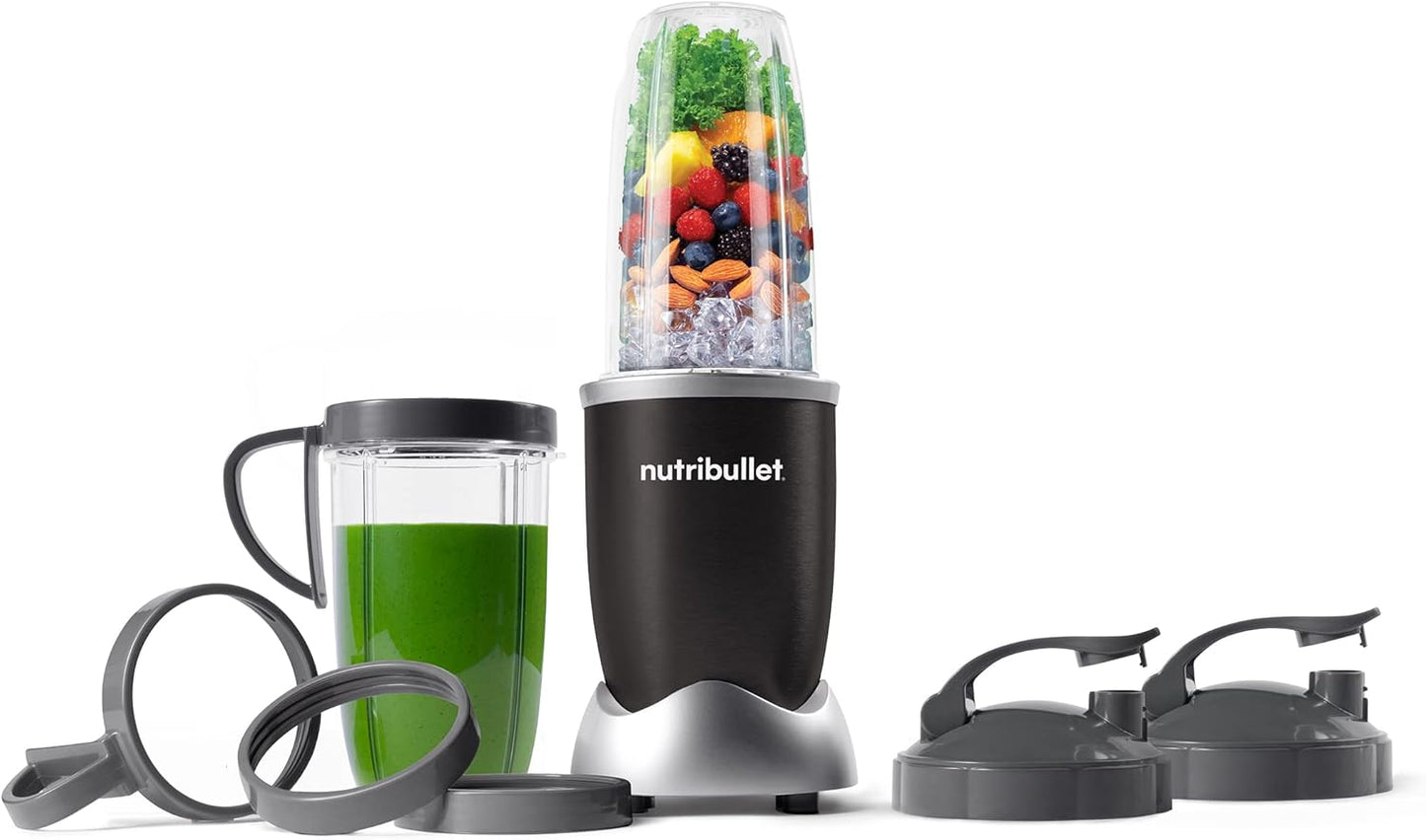 NutriBullet Pro 13-Piece Blender Set - Powerful 900W Motor in Sleek Onyx Black