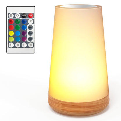 Yonito Night Light for Baby Nursery, 13 Colors Changing Touch Dimmable Night Lamp with Timer, Rechargeable Kids Night Light Portable for Bedtime Routine Baby Breastfeeding