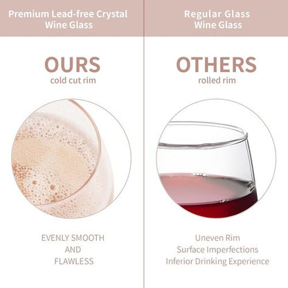 LITTLEBIGGER Retirement Gift for Woman – 15 Oz Wine Glass, Dishwasher Safe, Scratch-Resistant, Funny Weekly Schedule, Retirement Gifts for Women, Men, Mom, Aunt, Friend, or Coworkers