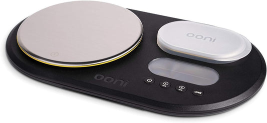 Ooni Dual Platform Digital Scales - Accurate Baking & Cooking Scales - LCD Display | Essential Pizza Oven Accessory