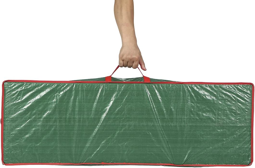 Sattiyrch Gift Wrap Organizer - Underbed Storage for Up to 20 Rolls | 41"W x 14"D x 5.5"H (Green)