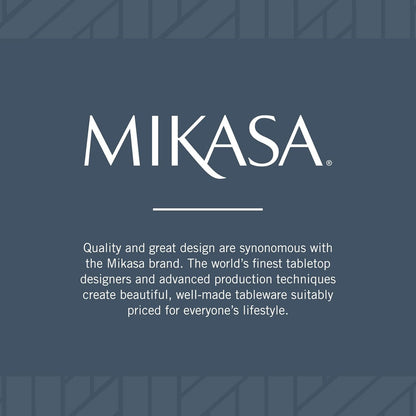 Mikasa Satin Loft 65-Piece Flatware Set - Elegant 18/10 Stainless Steel for 12 | Durable Silverware Set