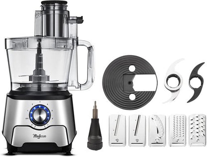 Cuisinart 14-Cup Food Processor - 1000W Motor, XL Bowl & Storage Drawer for Blades | Chop, Slice & Shred Vegetables, Cheese & Meat