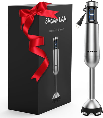 Skiennix 1000W Immersion Blender - 25-Speed Handheld Mixer with Scratch-Resistant Design & Gift Box
