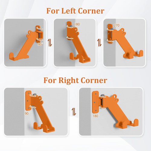 Chainsaw Hanger - 3-in-1 Adjustable Wall Mount for Stihl, Husqvarna, Echo | Garage Organizer