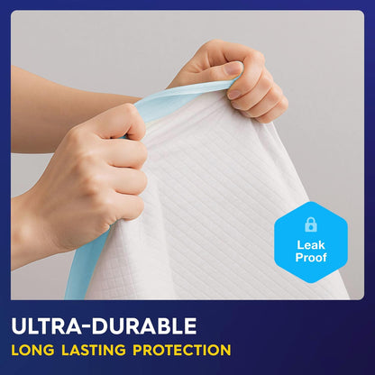 PULP Incontinence Underpads - Super Absorbent Disposable Bed Pads | 36" x 36" | XXXL Size for Adults, Children & Babies | FSA & HSA Eligible