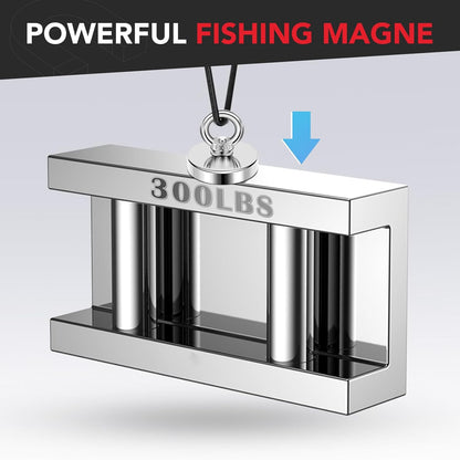 N52 Magnetic Hooks by [Brand Name] - 30lbs Pulling Force Rare Earth Magnet with Countersunk Eyebolt