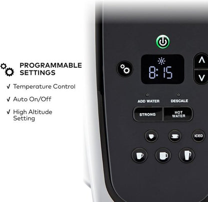 Keurig K-Elite Coffee Maker - Programmable Single Serve with Strength Control & Iced Coffee Feature - Brushed Gold