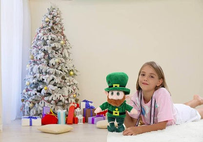 illuOKey Leprechaun Plush Doll - Perfect St. Patrick's Day Decoration | 16 Inches for Kids