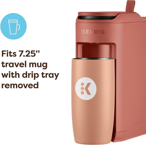 Keurig K-Mini Mate Coffee Maker - Compact Single Serve K-Cup Brewer for Small Spaces | Red Rocks, 12 oz Capacity