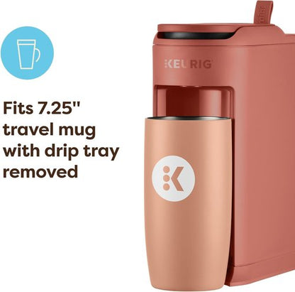 Keurig K-Mini Mate Coffee Maker - Compact Single Serve K-Cup Brewer for Small Spaces | Red Rocks, 12 oz Capacity