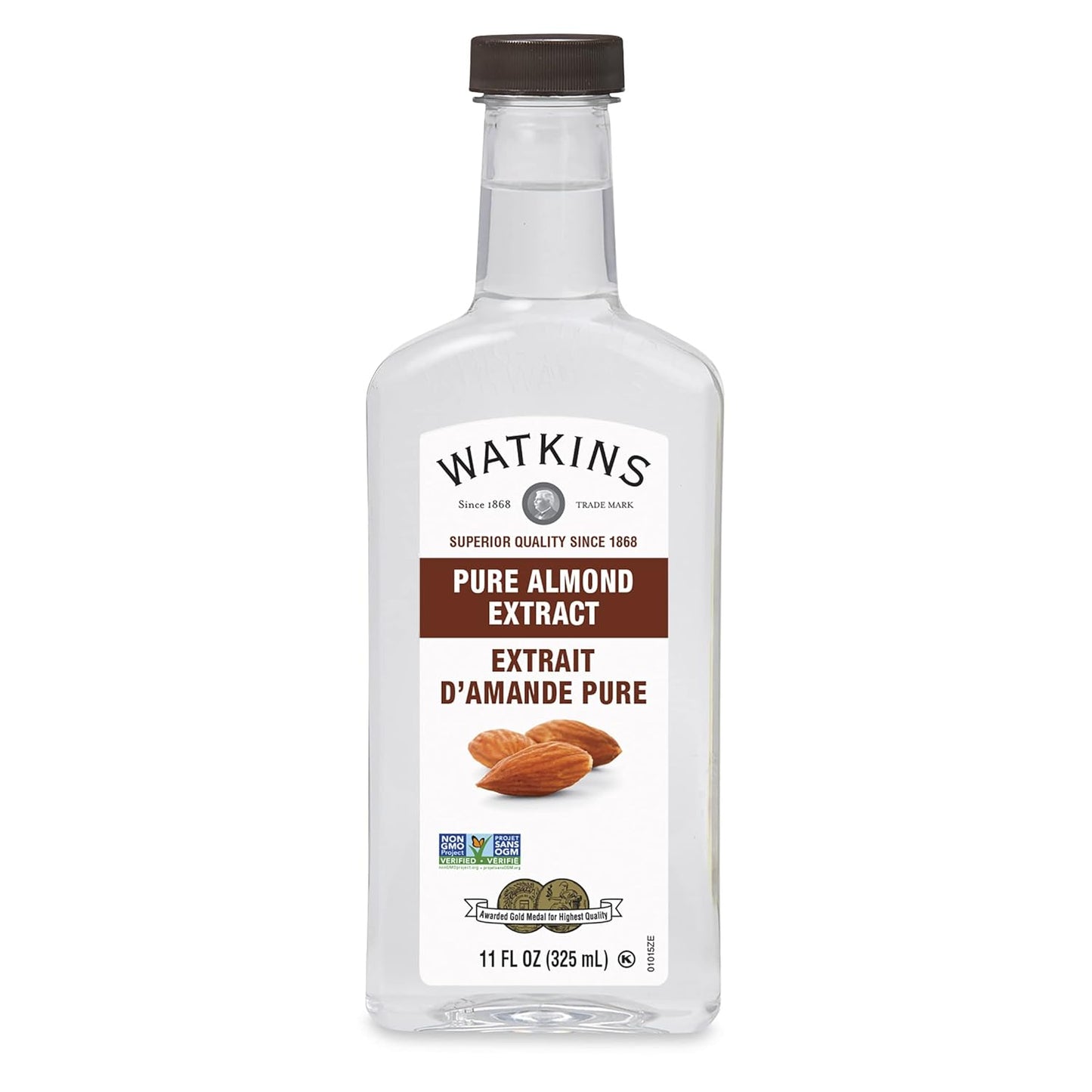 Watkins Pure Almond Extract - Premium Flavoring for Baking & Cooking | 11 oz Bottle