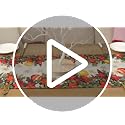 Christmas Table Runner Red Santa Claus 13 x 36 Inch Holiday Kitchen Decor