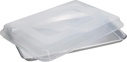 Nordic Ware Half Sheet Cover - Clear, 13 x 18 Inch Size for Fresh Food Storage