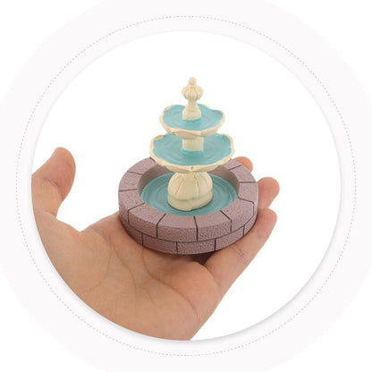 Resin Tabletop Waterfall Fountain - Relaxing Desk Decor Ornament