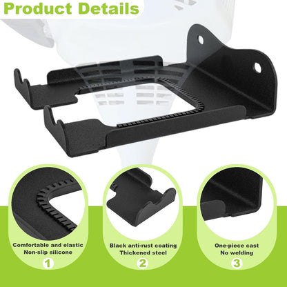 Skiennix Garage Organizer Trimmer Rack - Wall-Mounted Power Tool Hanger for Weed & Hedge Trimmers
