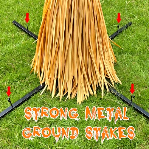 Outdoor Flying Witch Animatronic - 10.5FT Spooky Hovering Halloween Decor