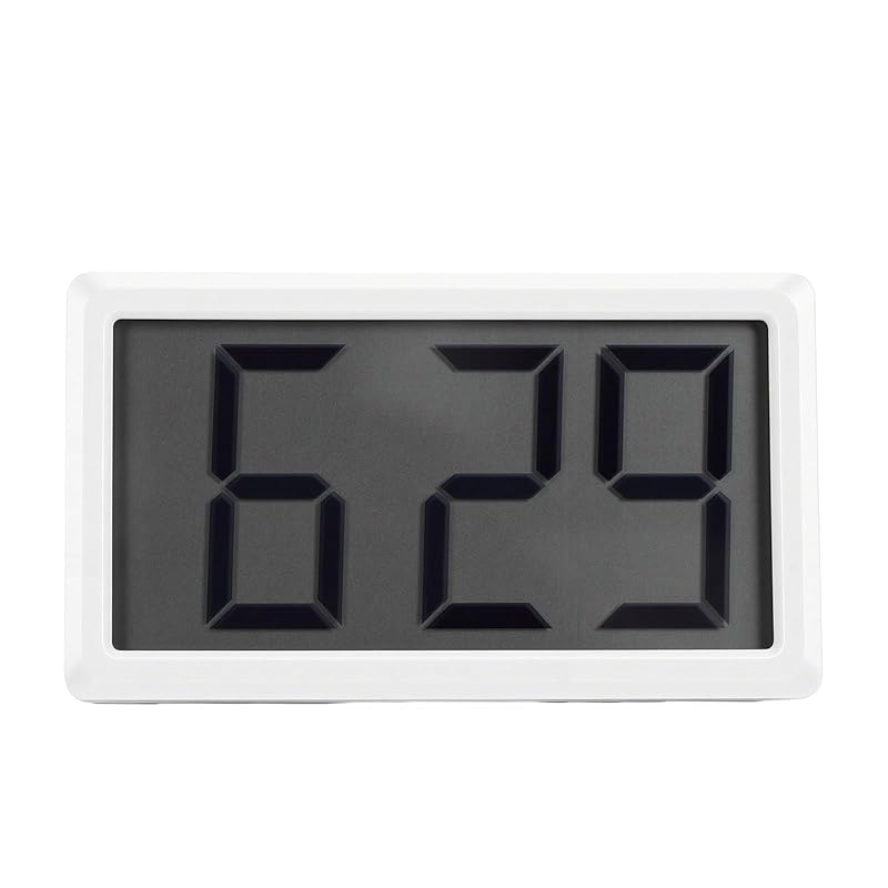 Magnetic Battery-Operated Digital Clock for Fridge, Locker, Cabinet