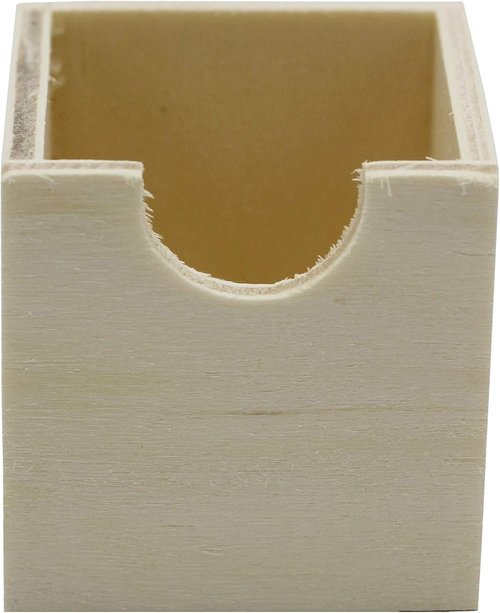 Creative Hobbies 13-Inch Christmas Advent Calendar Shadow Box - Pre-Assembled, Removable Drawers - Unfinished Wood for DIY Gifts & Crafts