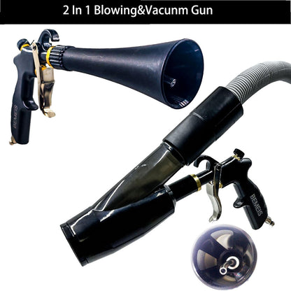 Air Blow Gun & Vacuum Gun by [Brand Name] - Adjustable Brass Nozzle for Efficient Cleaning | 2-in-1 Design