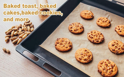 Unbleached Parchment Paper - 100 PCS Nonstick Baking Sheets | 23cm x 33cm, High Temp & Oil Resistant