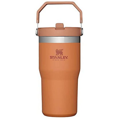 Stanley IceFlow Stainless Steel Tumbler - Vacuum Insulated Water Bottle for Home, Office or Car Reusable Cup with Straw Leak Resistant Flip Cold for 12 Hours or Iced for 2 Days, Ochre, 20 OZ / 0.59 L
