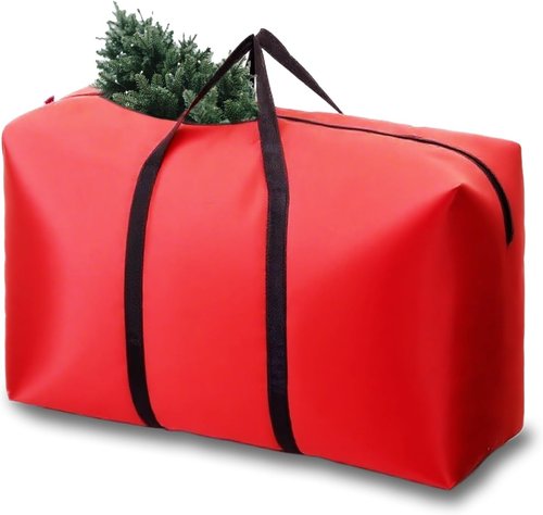 Heavy Duty Christmas Tree Storage Bag by [Brand Name] - Waterproof & Dust-Proof for 3FT/4FT/5FT Trees | 600D Oxford Fabric with Reinforced Handles