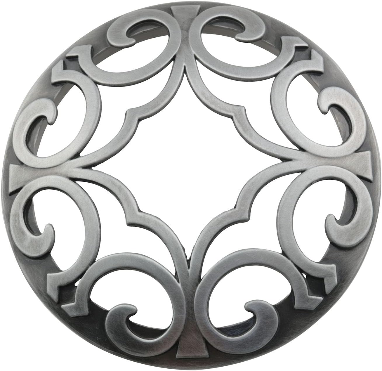 Skiennix Candle Cover - Elegant Silver Tone Aluminum Alloy Toppers for Scented Candle Jars | Perfect Gift Accessory