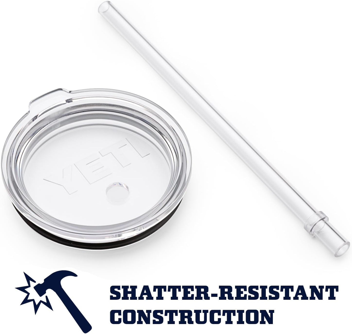 YETI Rambler 20 oz Tumbler Set - Includes MagSlider Tumbler & Straw Lid | Navy Color
