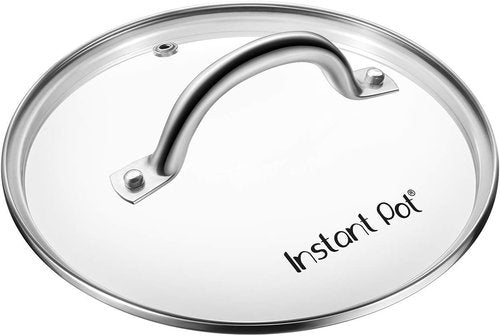 Instant Pot Tempered Glass Lid - 9.1-Inch, 6-Quart Cooking Pot Lid with Stainless Steel Handle