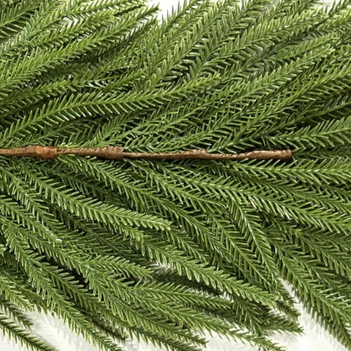 Christmas Teardrop Swag for Front Door - 25 Inch Faux Pine Needle Wreath - Oval/2