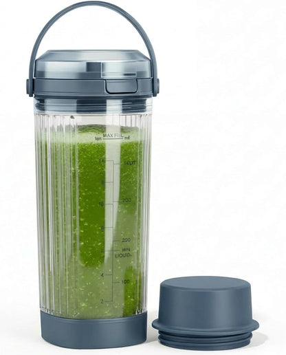 Ninja Blast Blending Vessel Cup Set - 4pcs Leakproof & BPA-Free for BC100 & BC151 Series - Blue