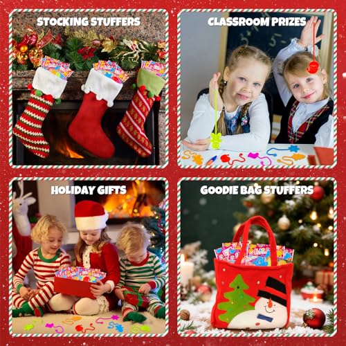 Christmas Goodie Bag Stocking Stuffers - 30 Sticky Hands for Kids & Classroom