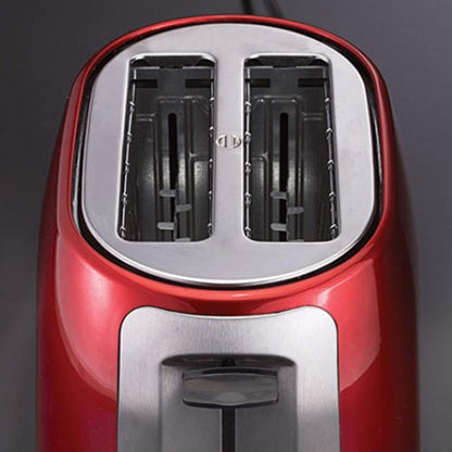 Brentwood TS-292R Cool Touch 2-Slice Toaster - Extra Wide Slots | Stylish Red Finish
