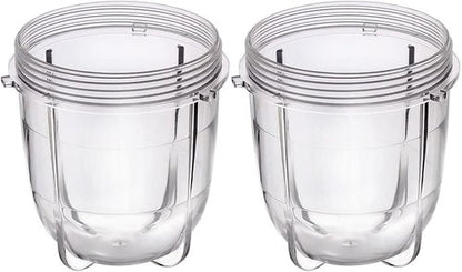 Magic Bullet Replacement Cups - 12oz Accessory for MB1001 Blender | Durable & Compatible