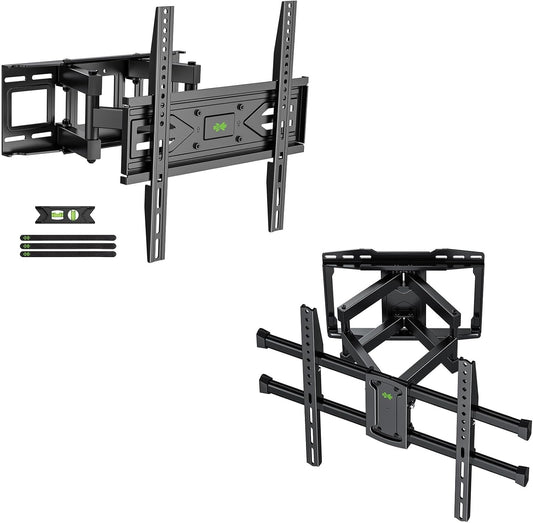 USX MOUNT Full Motion TV Wall Mount - Fits 32-70 Inch TVs | Adjustable & Swivel Design