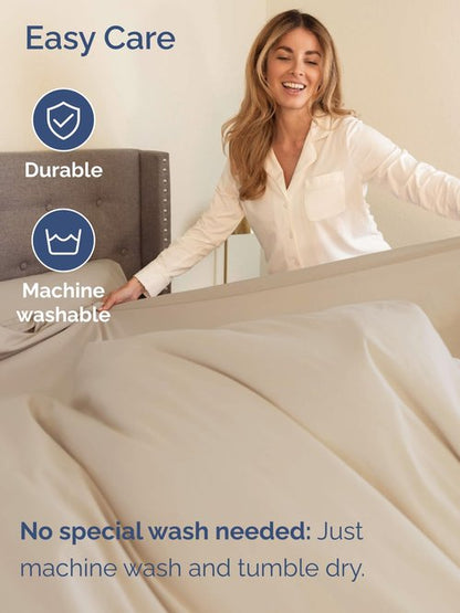 Extra Deep Queen Sheet Set - 6 Piece Breathable and Cooling Sheets - Hotel Luxury Bedding for Women, Men, Kids & Teens - Easy & Secure Fit - Soft, Wrinkle Free and Comfy - Extra Deep Pockets - Wheat