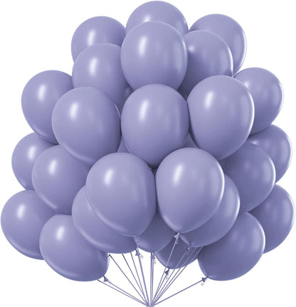 PartyWoo Dusty Blue Balloons - 100pcs 12 Inch Latex Balloons for Baby Showers & Celebrations