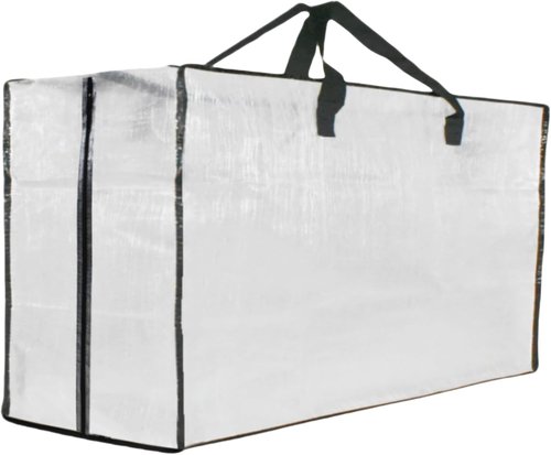 Heavy Duty Moving Bags - Extra Large Clear Storage Bags with Zipper & Handles | Ideal for Packing & Dorm Room Essentials