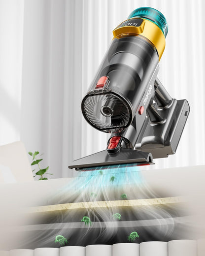 Skiennix Cordless Vacuum Cleaner - 600W 50KPA Suction Power | 70-Minute Runtime for Home Use