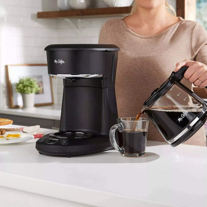 Mr. Coffee® 12-Cup Programmable Coffeemaker - Brew Fresh Coffee Anytime | Easy-to-Use Design