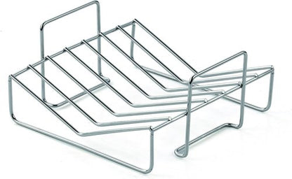 Cooks Standard Stainless Steel Roaster Pan - V-Shaped Rack, 15" x 12" for Perfect Turkey Roasting