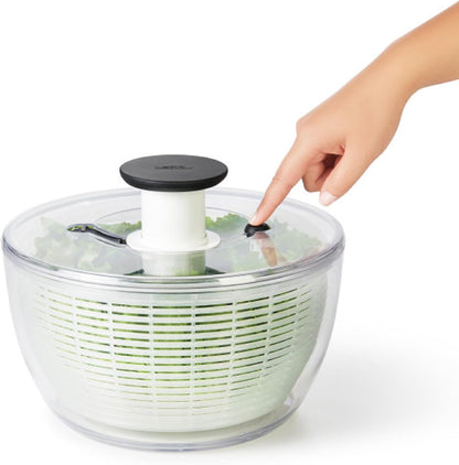 OXO Good Grips Salad Spinner - 6.22 Quart Lettuce & Fruit Washer with Strainer | Pack of 4