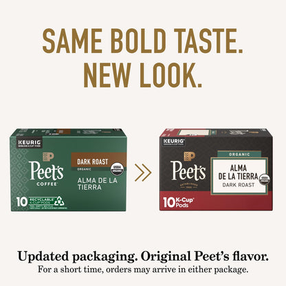 Peet's Coffee K-Cup Pods Variety Pack - 100% Arabica Coffee with Luminosa, Café Domingo & More | 40 Count