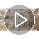 Let It Snow Pillow Cover 18x18 Winter Farmhouse Christmas Throw - Snowflakes Variation