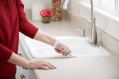 GE Momentive Performance Materials GE286 Advanced Silicone 2 Kitchen & Bath Sealant, 2.8oz, Almond